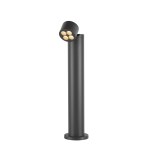 R-CUBE 75, sloupkové sv., 15W, 2700/3000K, PHASE, antracit