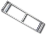 Rámeček pro přisazenou montáž 1200x300mm, Série V-TAC, bílý