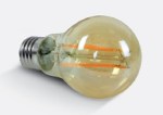Retro Amber Lamp LED 6,5W E27 230V 550lm 2200K dimmble
