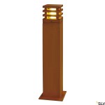 rezavé 70 LED hranaté, venkovní svítidlo 3000K IP55, rezavé