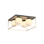 Rinia DL E14 4x8W 100-240V brass