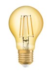 RL-A63 6.5W 824.865lm E27 230V vláknová LED žárovka, zlatá