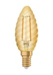 RL-CW22 4W 824 220lm 230V E14 vláknová LED žárovka, zlatá