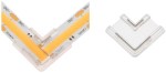 Rohová spojka pro COB LED pásek monochromatický o šířce 10mm