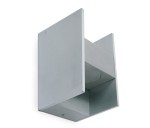 Romero-S LED 2x1W 3000K 130lm, IP54, aluminium