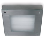 Ross-Q 2x24W 2G11, 230V, IP20, gebürstetes chrom