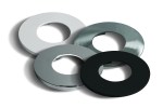 Round rings for Nora F LED 6W, chrome