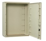 Rozváděč polyesterový 2křídlý, 1065x1115x322, IP44, RAL 7032