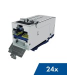 S-JACK modul RJ45, STP, Cat.6a, 10GB, 4PPoE 100W (SFB)