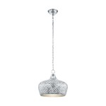 Saltash E27 60W chrome IP20