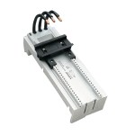 Sběrnicový adaptér pro systémovou sběrnici 63A,72mm, 1 lišta