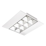 SELENA LED 39W M600, EVG 3700lm/830, matný Al, bílá