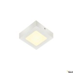 SENSER 12, Indoor, stropní LED svítidlo, hranaté, bílé