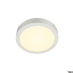 SENSER 24, Indoor, stropní LED svítidlo kruhové, bílé