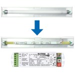 Set 6x0,5W HP-LED pásek + MLED400 + držák pro retrofit
