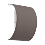 Shade semicircular for Pasteri Pro anthracite-brown
