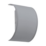 Shade semicircular for Pasteri Pro grey/silver