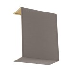 Shade square zu Wall luminaire Pasteri Pro cappuccino/gold