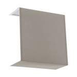 Shade square zu Wall luminaire Pasteri Pro taupe