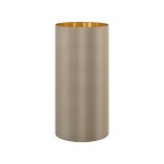Shade zu Wall luminaire Marausa / Pasteri Pro taupe/gold