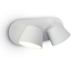 Sia LED, 2x6W, 2x500lm, 3000K, 230V, IP20, white