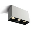 Sienna-II-M 3x7W, 3x550lm, 3000K, 100-240V, IP20, 36°, white