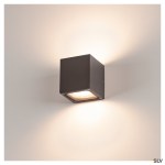 SITRA CUBE nastenna antracit 230V GX53 2x9W IP44
