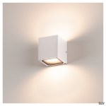 SITRA CUBE nastenna bila 230V GX53 2x9W IP44