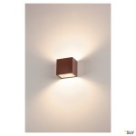 SITRA CUBE WL, rezavě zbarvené, IP44, 3000K, 10W