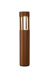 SLOTS 65 stojací lampa, rezavá barva 6,3 W LED, teplá bílá