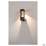 SLOTS WALL, 6,3W LED, WW, antracit