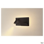 SOMNILA SPOT, vnitřní nástěnné svítidlo LED 3000K, černá, ve