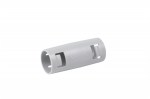 Spojka trubek o průměru 32 mm, světle šedá