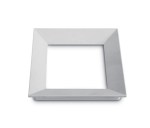 Square frame for series Dio, bílá