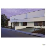 SQUARE POLE 90, E27, Outdoor Bollard, alu brushed, 20W, IP44