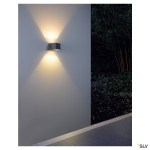 SQUARE TURN, QT14, silvergrey, 42W, IP44