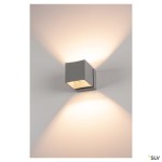 SQUARE TURN, QT14, silvergrey, 42W, IP44