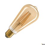 ST64 E27, LED světelný zdroj zlatý 7,5 W 2500 K CRI 90 320°