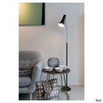 Stojací lampa PHELIA, černá, E27