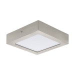 Stropní LED sv. 170X170 matný nikl 'FUEVA PRO'