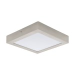 Stropní LED sv. 225X225 matný nikl 'FUEVA PRO'