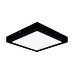 Stropní LED sv. 300X300 černá 'FUEVA PRO'