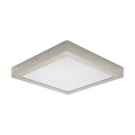 Stropní LED sv. 300X300 matný nikl 'FUEVA PRO'