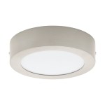 Stropní LED sv. Ø170 matný nikl 'FUEVA PRO'