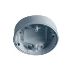 Stropní přisazená montážní krabice, IP54, stříbrná