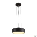 Stropní svítidlo MEDO 30 LED, černé, volitelně i k zavěšení