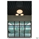 Stropní svítidlo MEDO 30 LED, černé, volitelně i k zavěšení