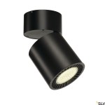 SUPROS CL ceiling light,round ,černá,2850lm,4000K SLM LED
