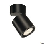 SUPROS CL ceiling light,round,černá,3150lm,3000K,SLM LED