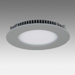 Sutil Round LED vestavné 8W, 3K, 480lm, 120°, IP40, bílá